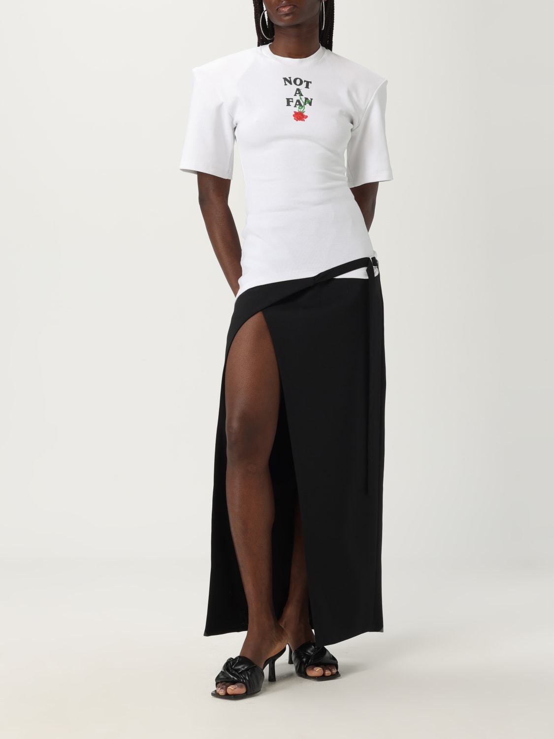 スカート SSHEENA Woman Skirt Black 25SSGARDENTS25005A85 BLACK SSHEENA: Skirt woman - Black | Ssheena skirt
