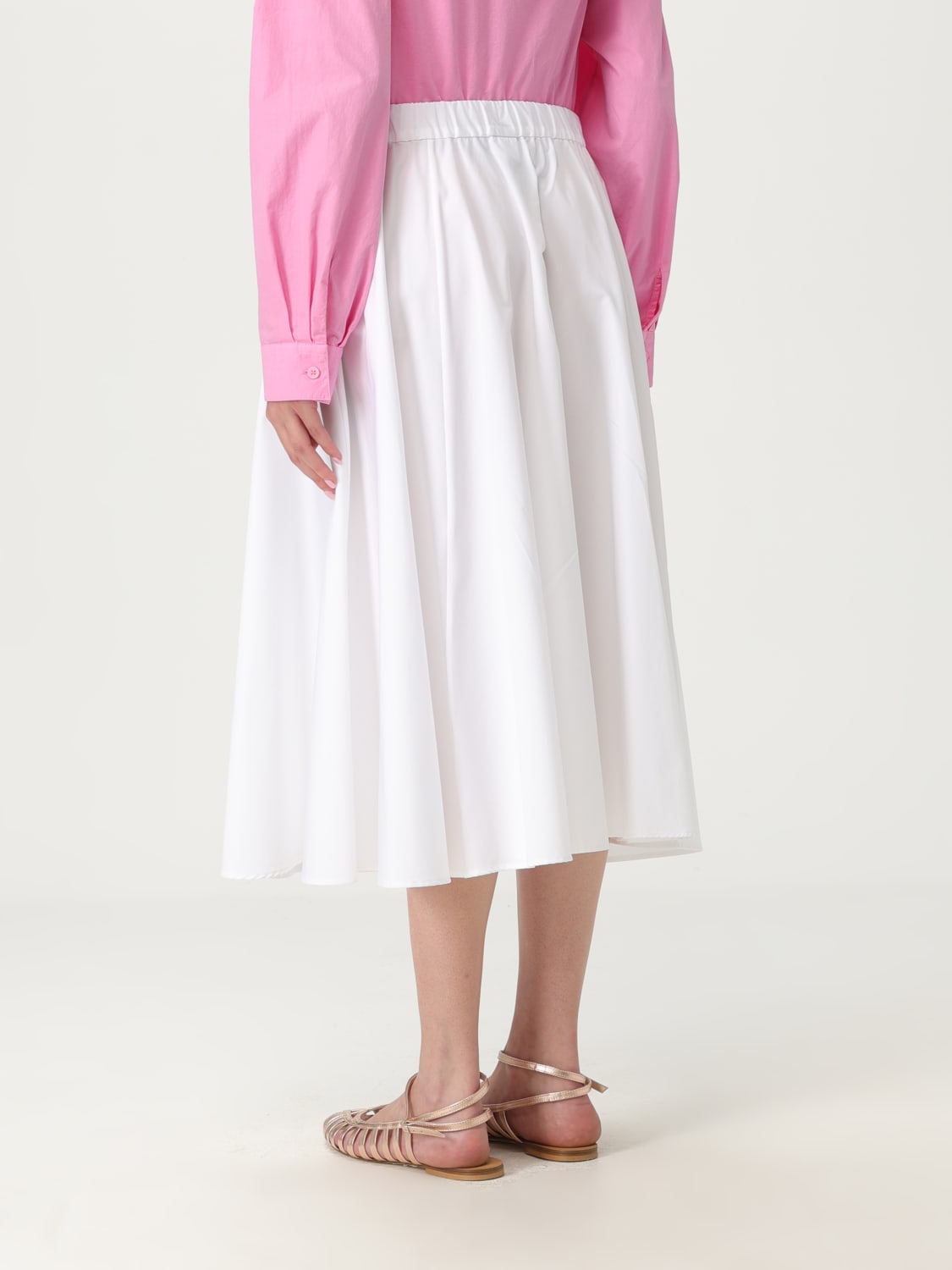 ASPESI GONNA: Gonna Aspesi in cotone , Bianco - Img 2