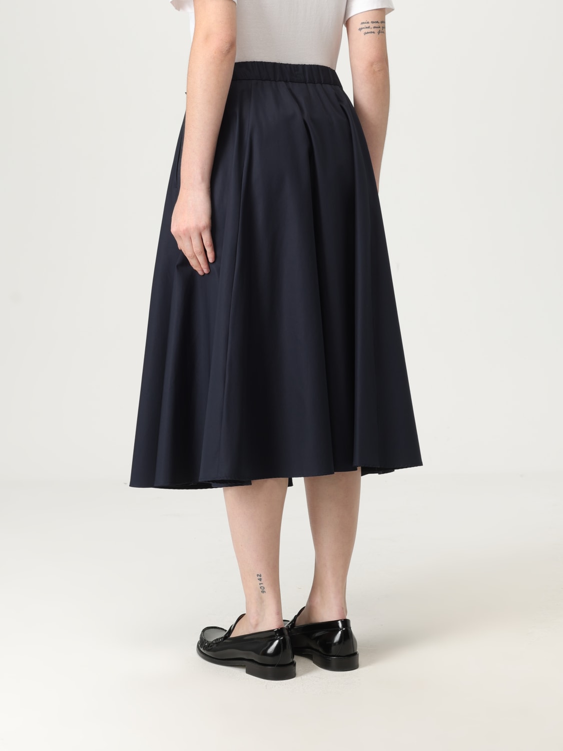 ASPESI ROCK: Rock damen Aspesi, Blau - Img 2