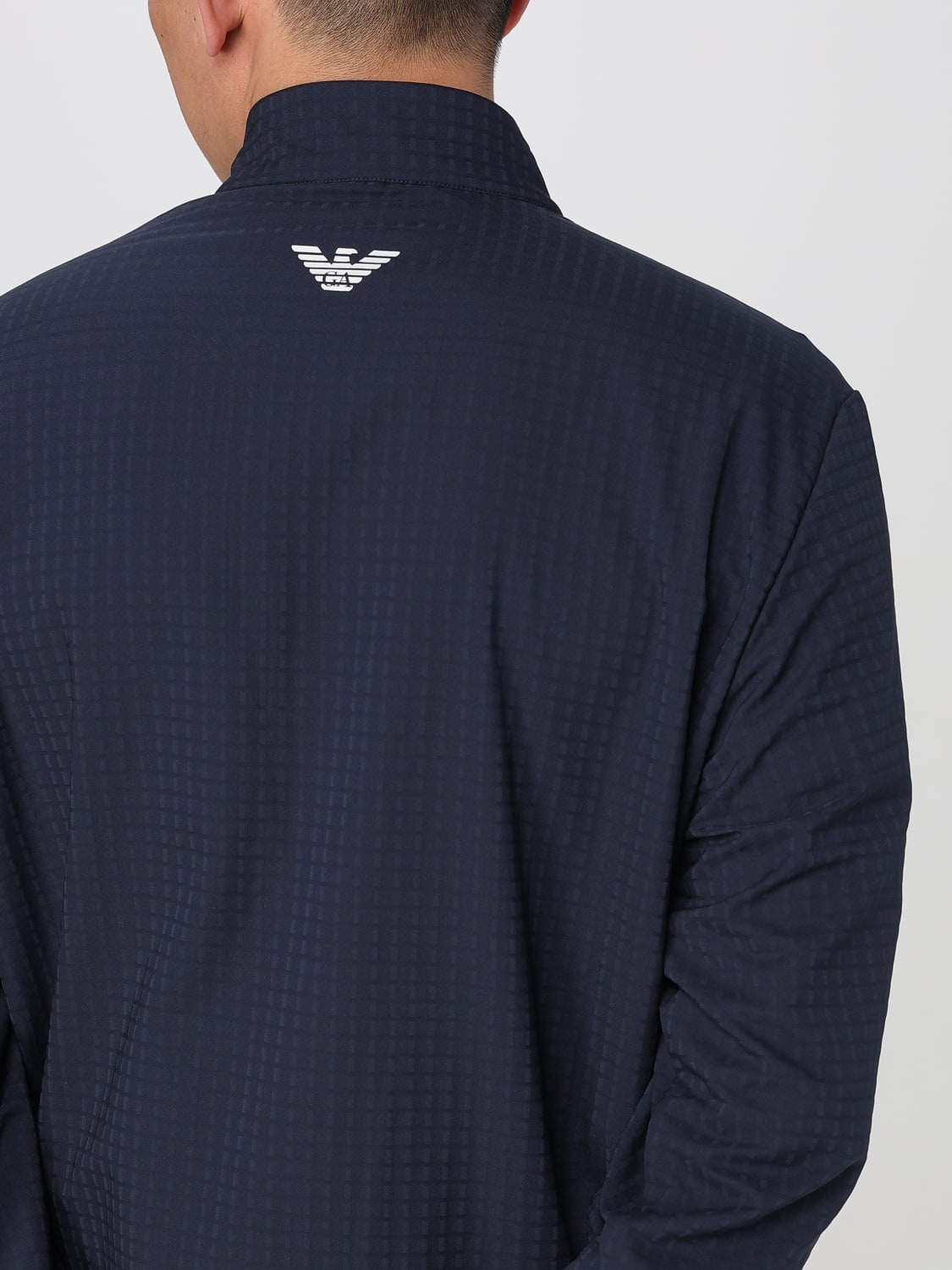 EA7 SWEAT: Sweat men Ea7, Blue - Img 5