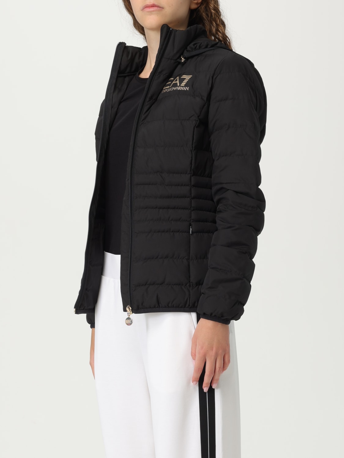 EA7 JACKE: Jacke damen Ea7, Schwarz - Img 3