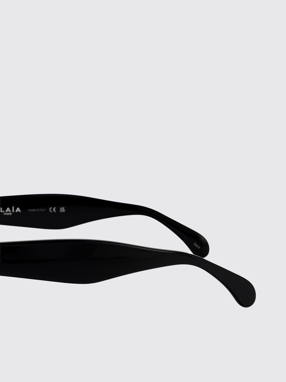 ALAÏA SUNGLASSES: Sunglasses woman AlaÏa, Black - Img 4