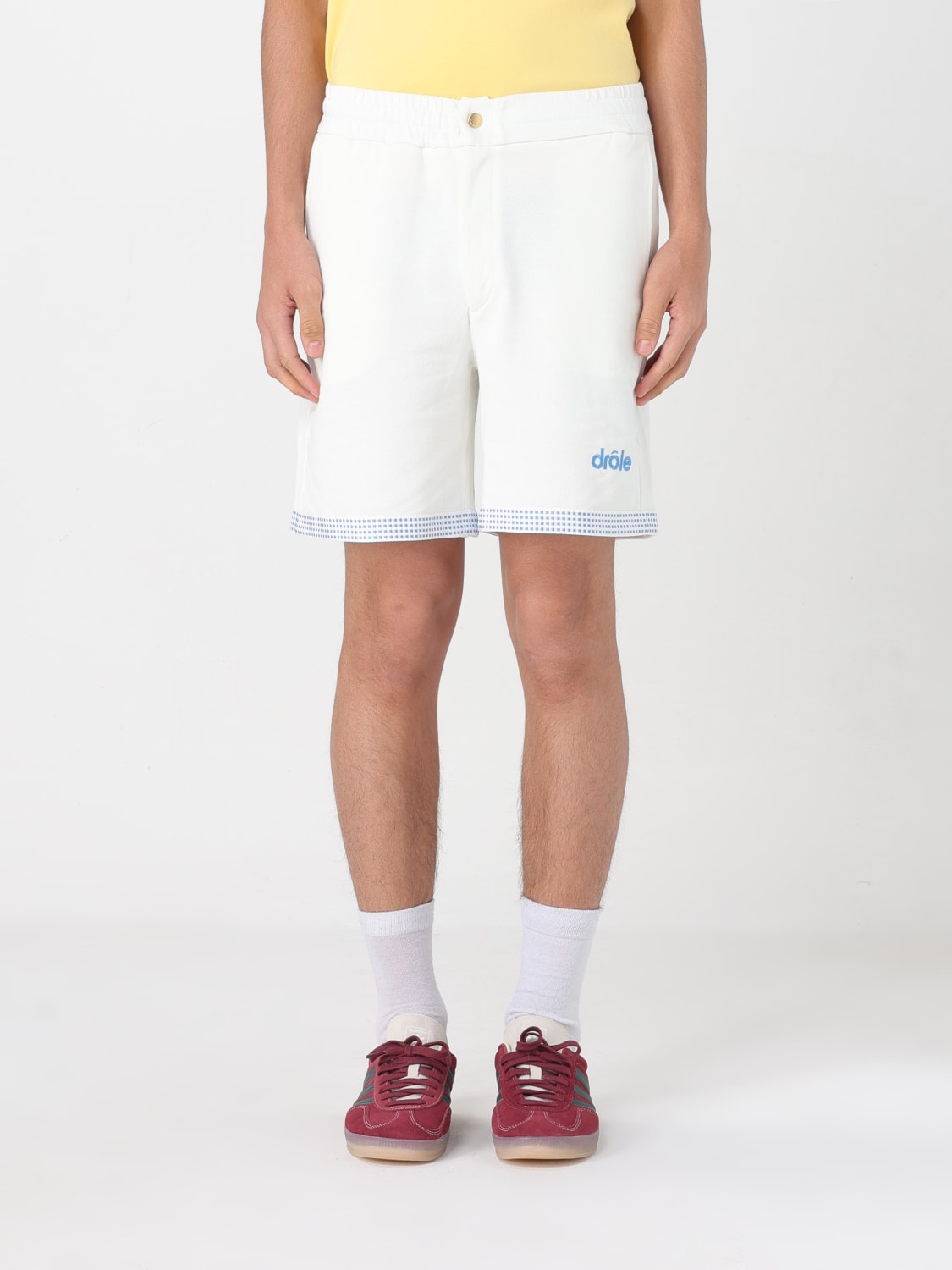 DRÔLE DE MONSIEUR SHORTS: Short men Drôle De Monsieur, Blue - Img 1