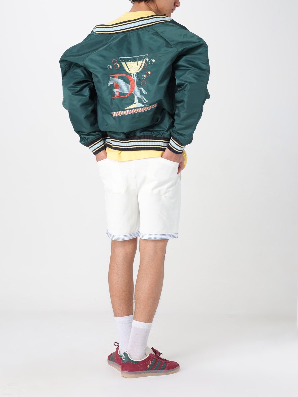 DRÔLE DE MONSIEUR SHORTS: Short men Drôle De Monsieur, Blue - Img 2