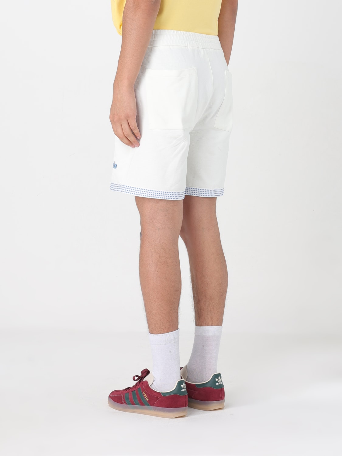 DRÔLE DE MONSIEUR SHORTS: Short men Drôle De Monsieur, Blue - Img 3