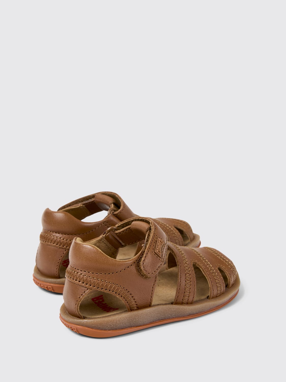 CAMPER 鞋: 鞋履 儿童 Camper, 棕色 - Img 3