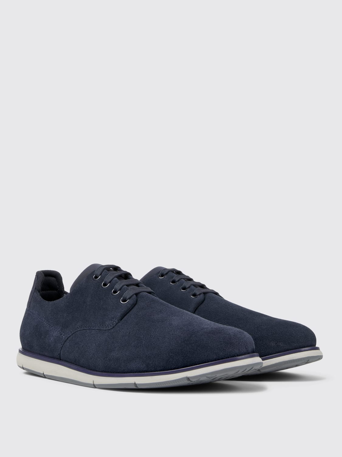 CAMPER SNEAKERS: Brogue shoes men Camper, Blue - Img 2