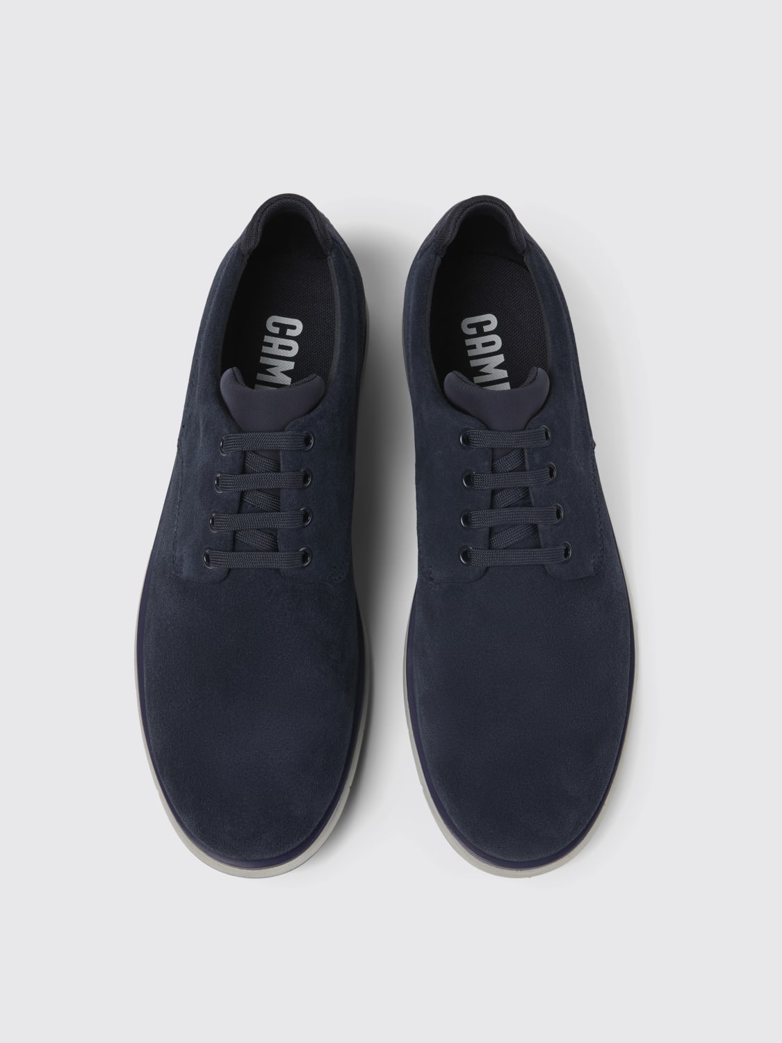 CAMPER SNEAKERS: Brogue shoes men Camper, Blue - Img 4