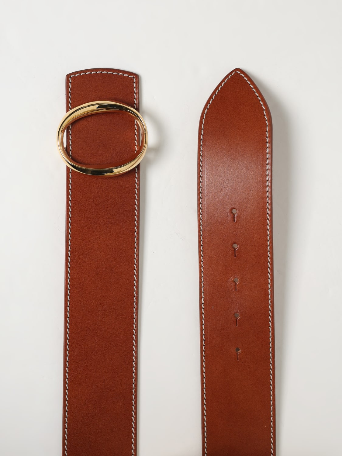 ベルト ORCIANI Woman Belt Leather D10422BUL CUO ORCIANI: Belt woman - Leather | Orciani belt D10422BUL