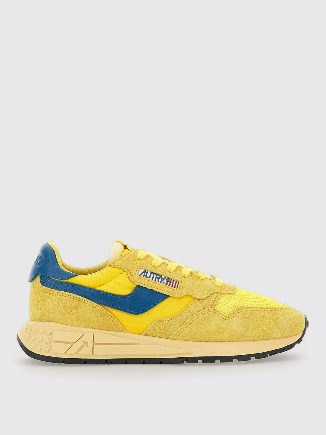 スニーカー AUTRY Women Sneakers WWLWUT03 Yellow AUTRY: Sneakers woman - Yellow | Autry sneakers WWLWUT03