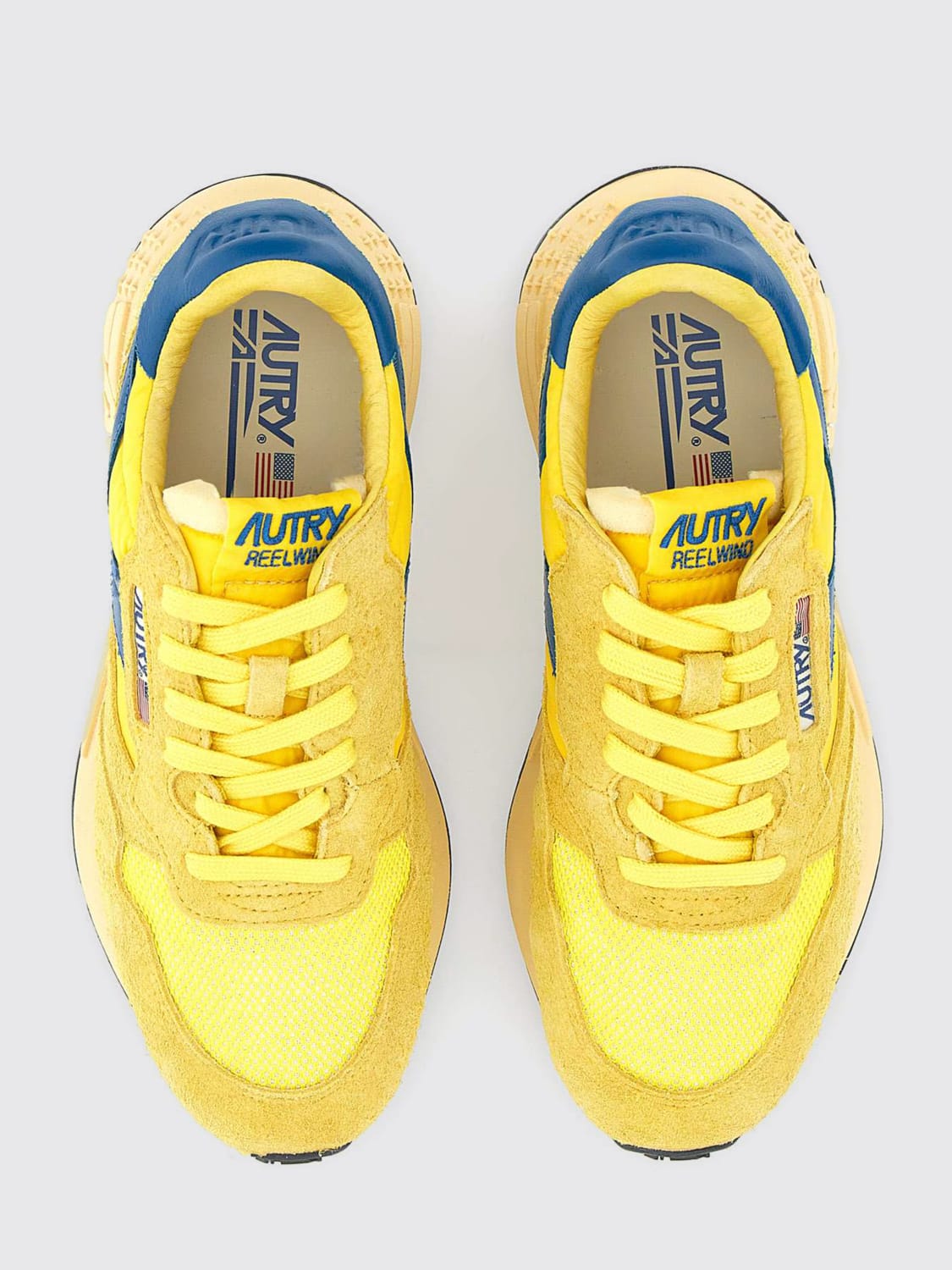AUTRY: Sneakers woman - Yellow | Autry sneakers WWLWUT03
