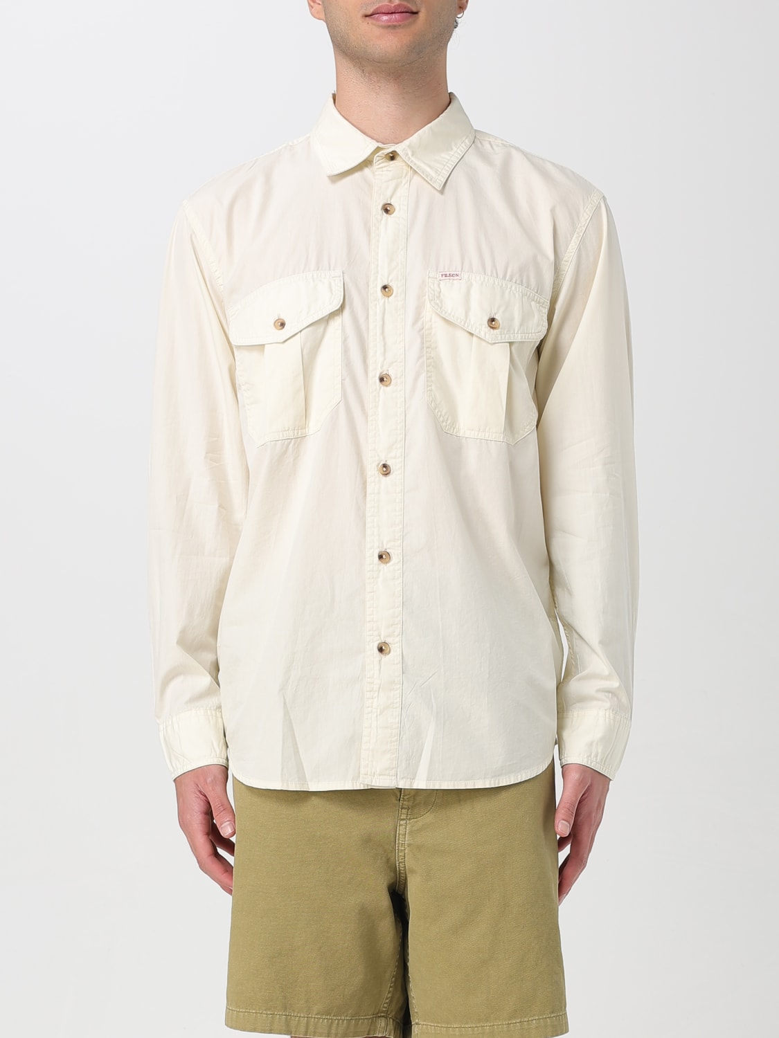 FILSON SHIRT: Shirt men Filson, Ivory - Img 1