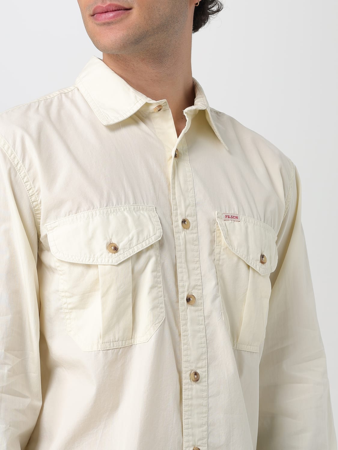 FILSON SHIRT: Shirt men Filson, Ivory - Img 3