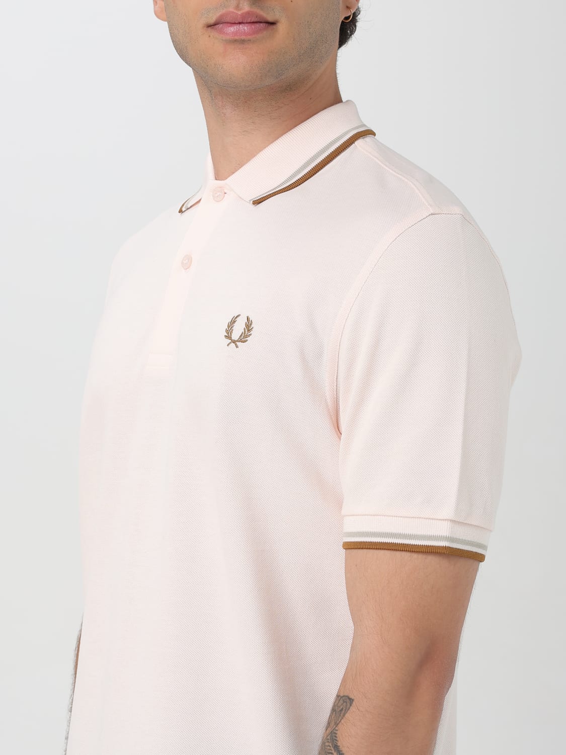 COMME DES GARÇONS POLO SHIRT: T-shirt men Comme Des Garçons, Pink - Img 3