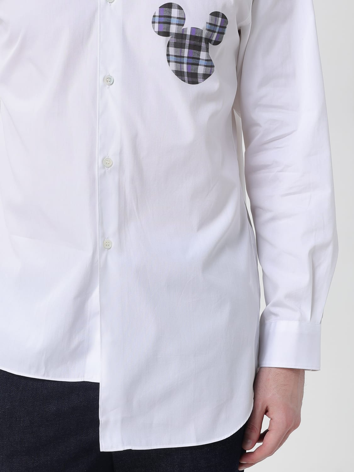 COMME DES GARÇONS SHIRT: Sweatshirt men Comme Des Garçons, White - Img 4