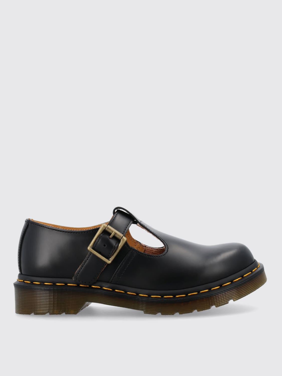 DR. MARTENS OXFORD SHOE: Flat shoes woman Dr. Martens, Black - Img 1