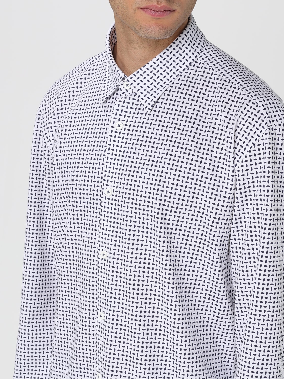 BOSS CAMICIA: Camicia classica Boss in popeline di cotone , Blue - Img 3