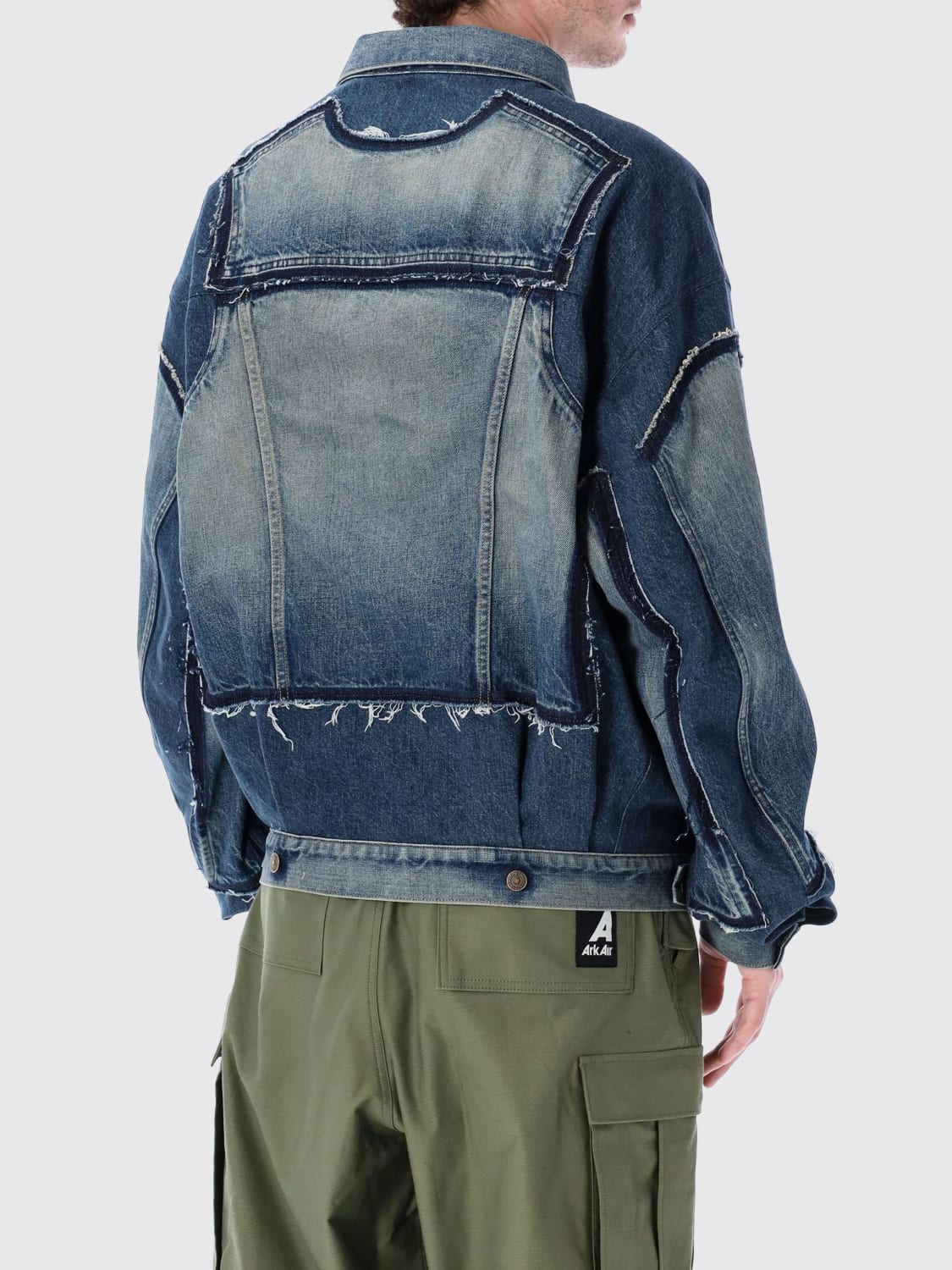 JUNYA WATANABE X LEVI'S JACKET: Jacket men Junya Watanabe, Blue - Img 2