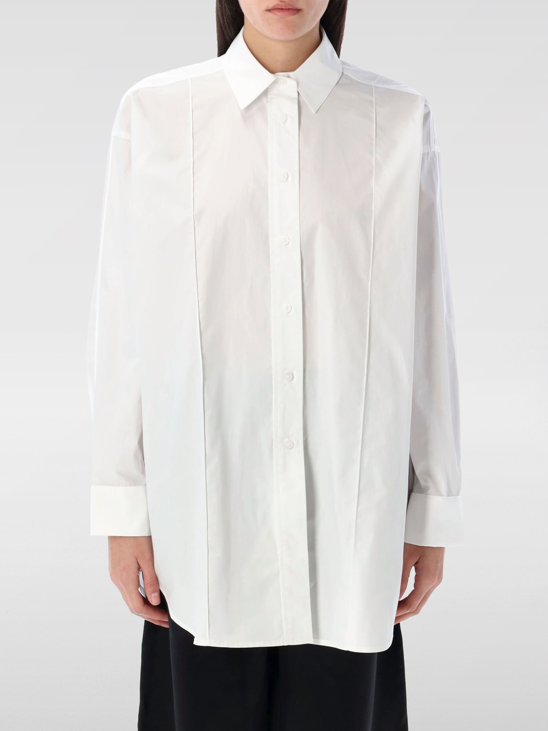 REMAIN CAMICIA: Camicia Remain in popeline di cotone , Bianco - Img 1