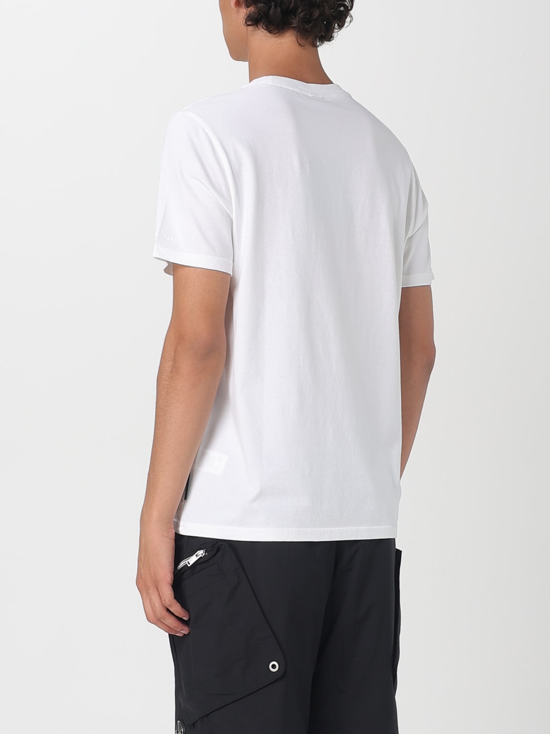 MOOSE KNUCKLES T恤: T恤 男士 Moose Knuckles, 奶白色 - Img 2