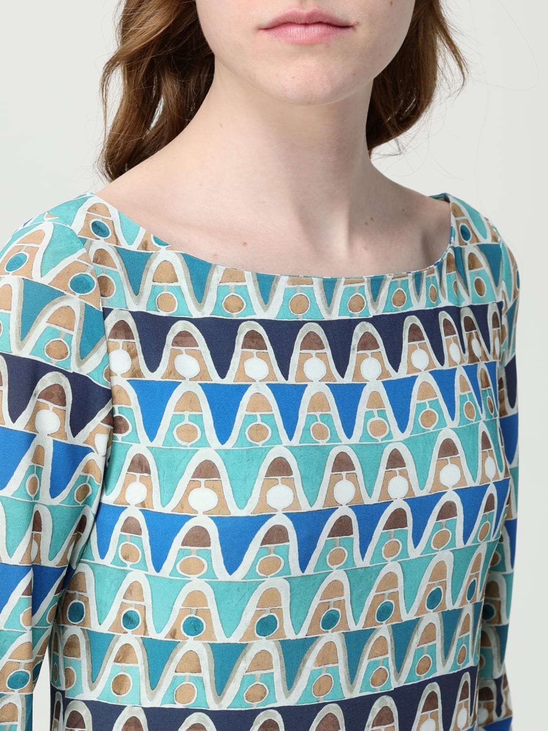 MALIPARMI: Dress woman - Blue | Maliparmi dress JF641370230