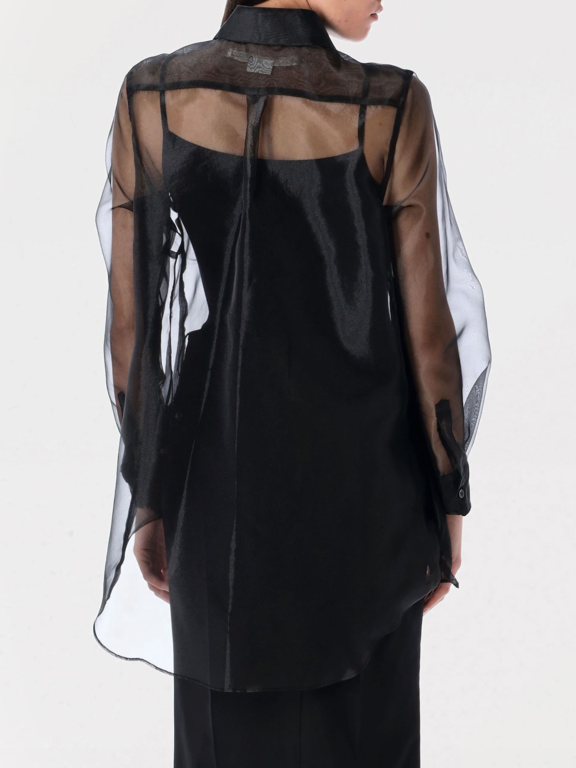 COMME DES GARÇONS SHIRT: T-shirt woman Comme Des Garçons, Black - Img 2