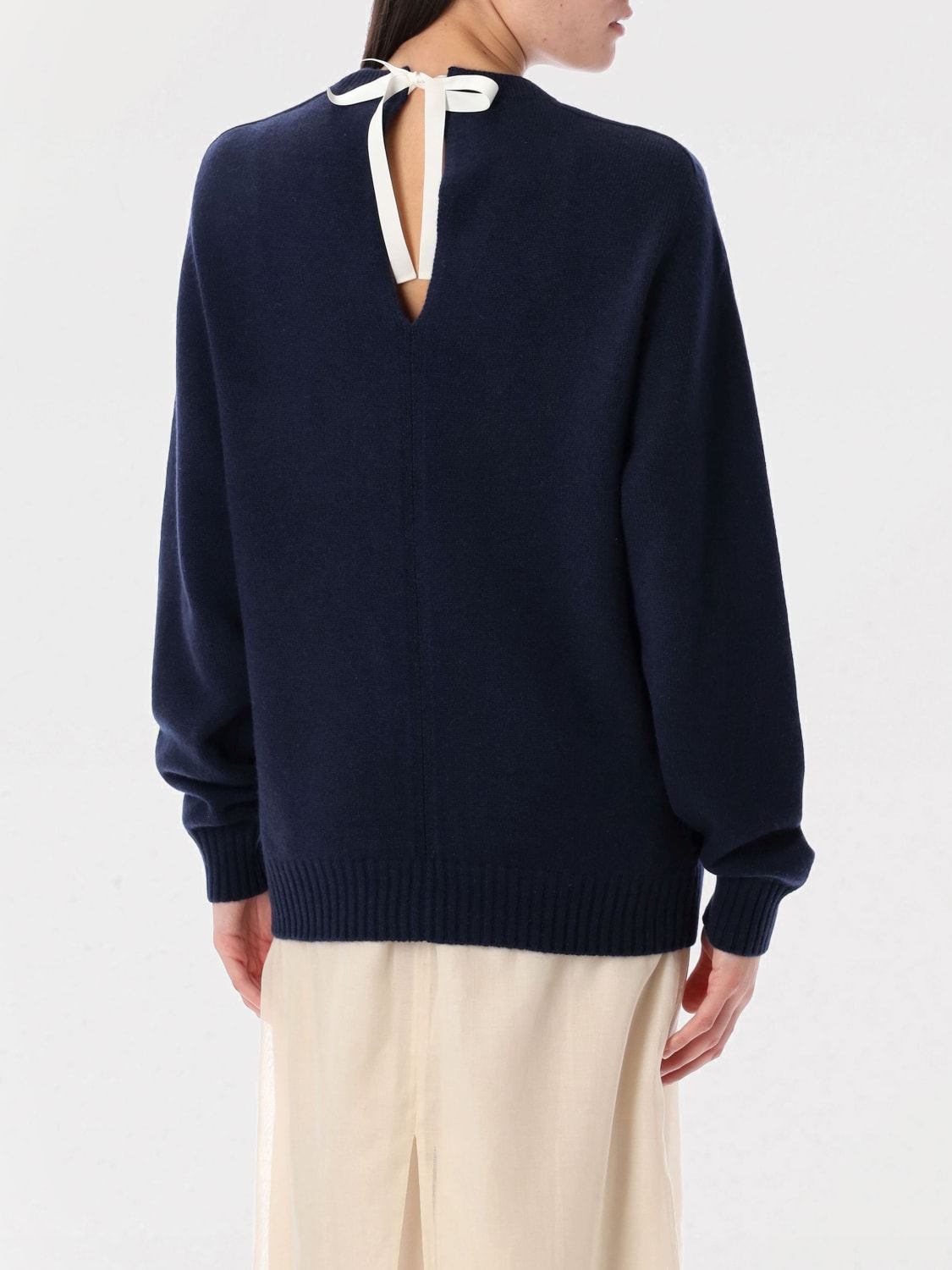 CARVEN JERSEY: Jersey mujer Carven, Azul Marino - Img 2