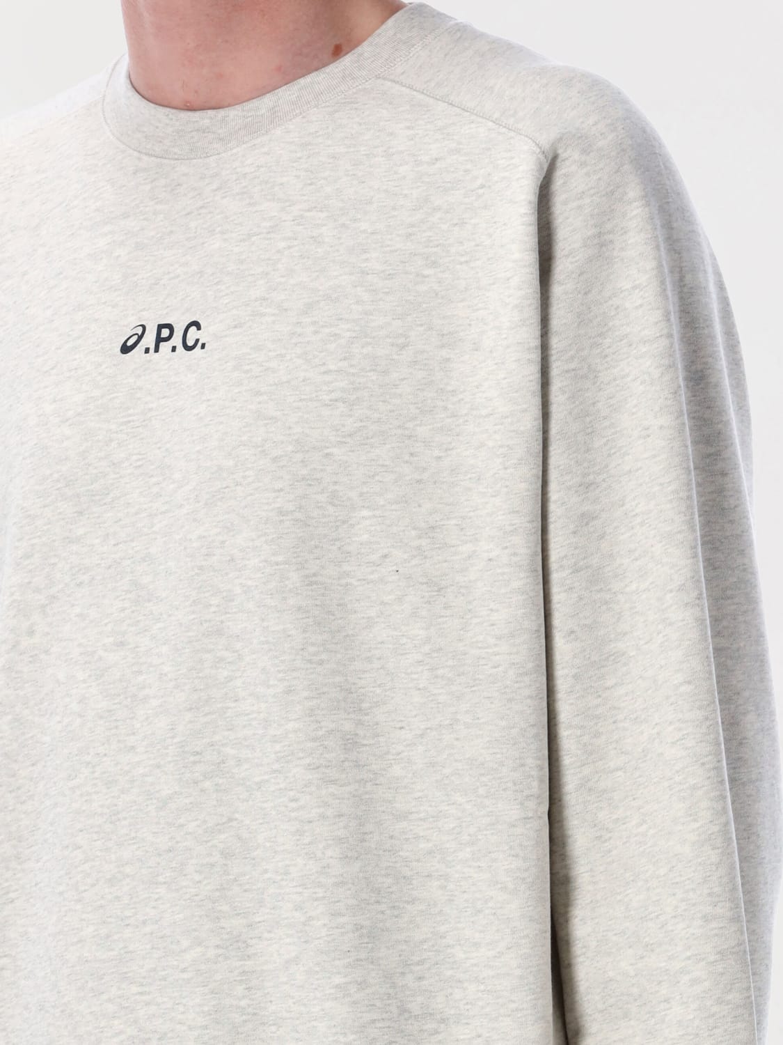 ASICS SWEATSHIRT: Sweatshirt men Asics, Grey - Img 3