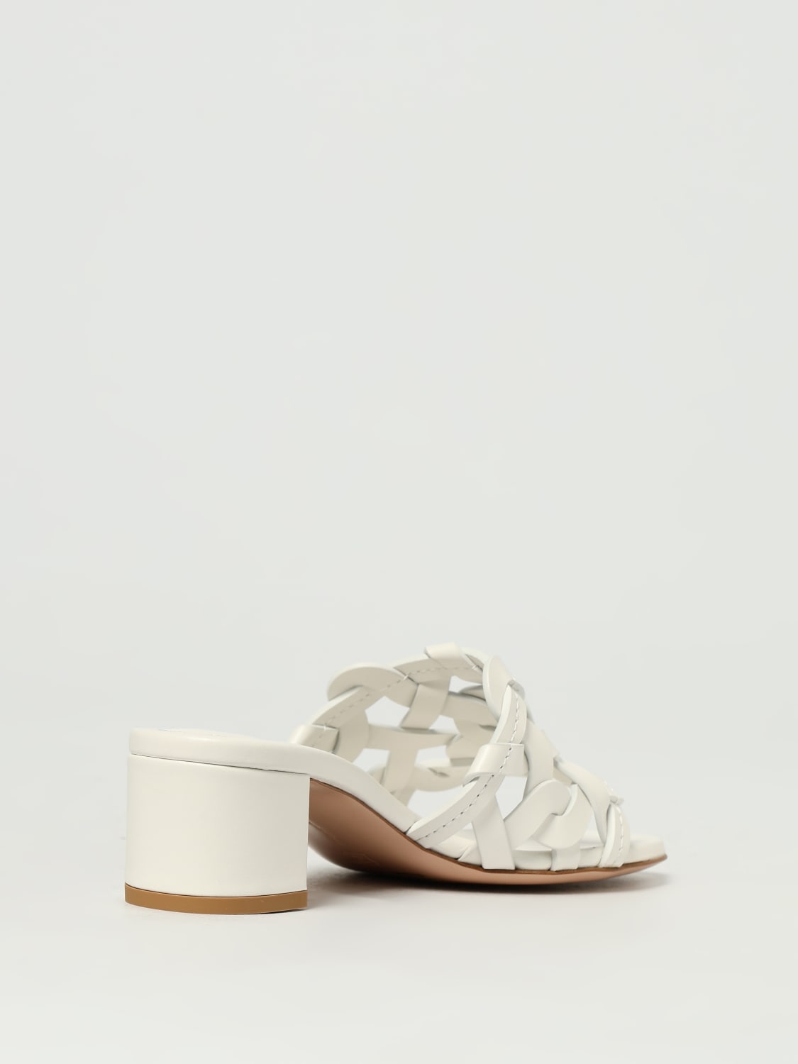 GIANVITO ROSSI SANDALIAS DE TACÓN: Sandalias planas mujer Gianvito Rossi, Blanco - Img 3