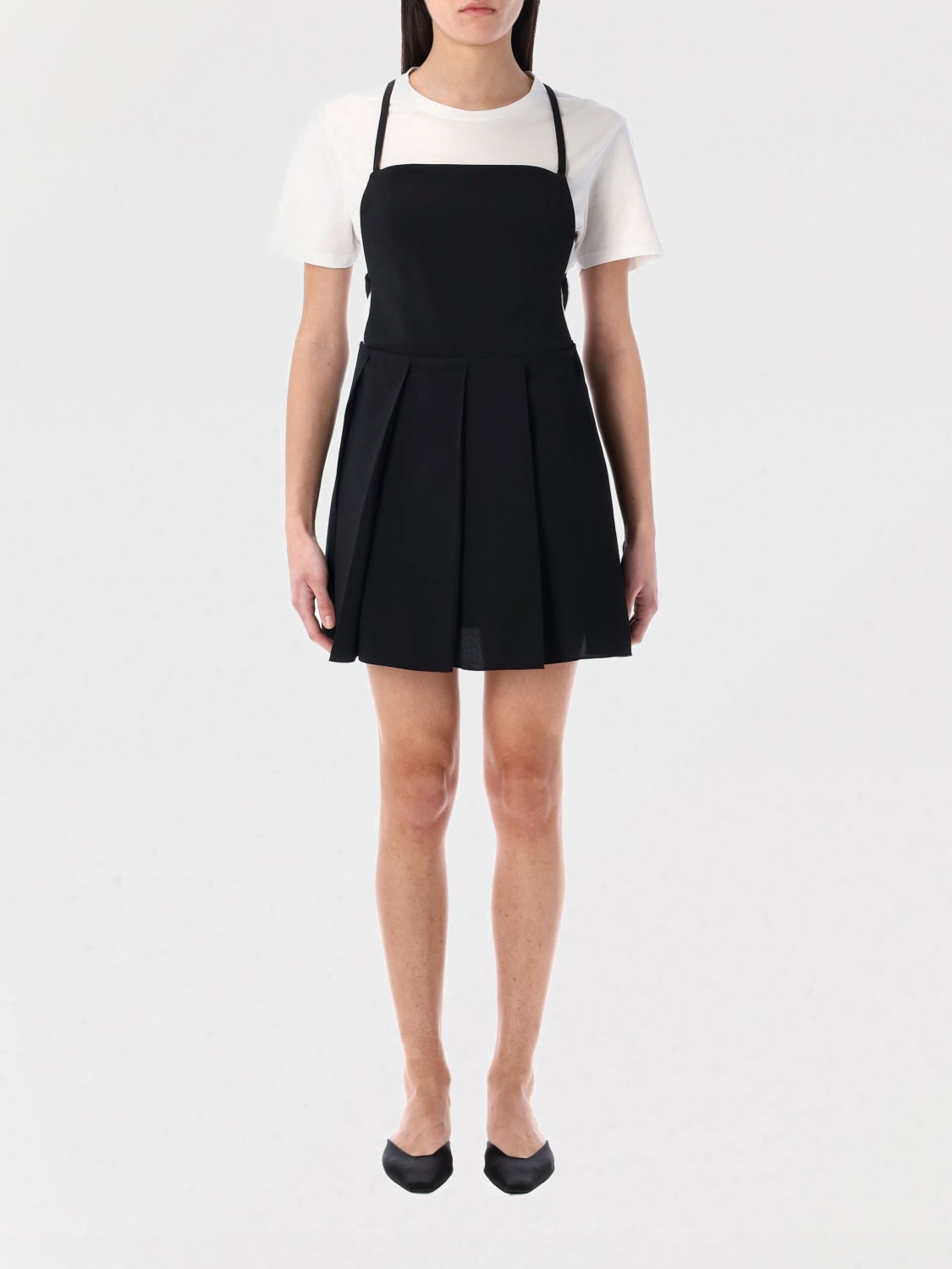 LOW CLASSIC ROBE: Robes femme Low Classic, Noir - Img 1