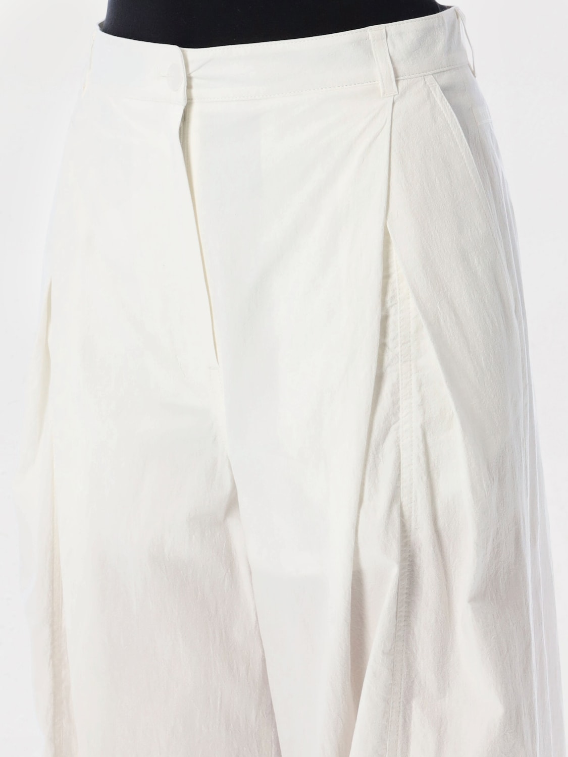 LOW CLASSIC PANTALONI: Pantalone Low Classic in misto cotone , Bianco - Img 3