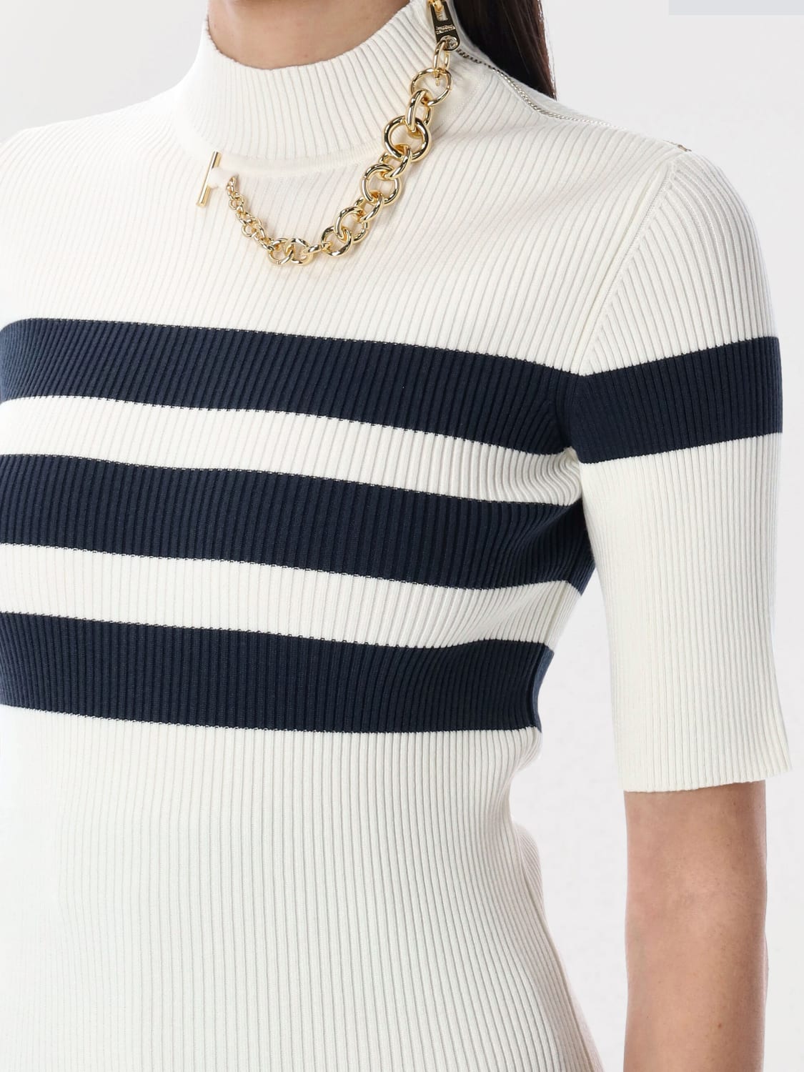 JEAN PAUL GAULTIER SWEATER: Sweater woman Jean Paul Gaultier, White - Img 3