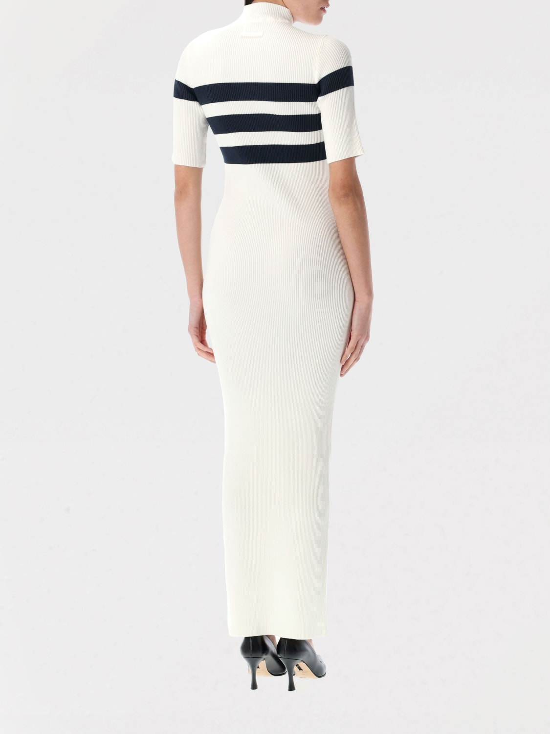 JEAN PAUL GAULTIER KLEID: Kleider damen Jean Paul Gaultier, Weiß - Img 2