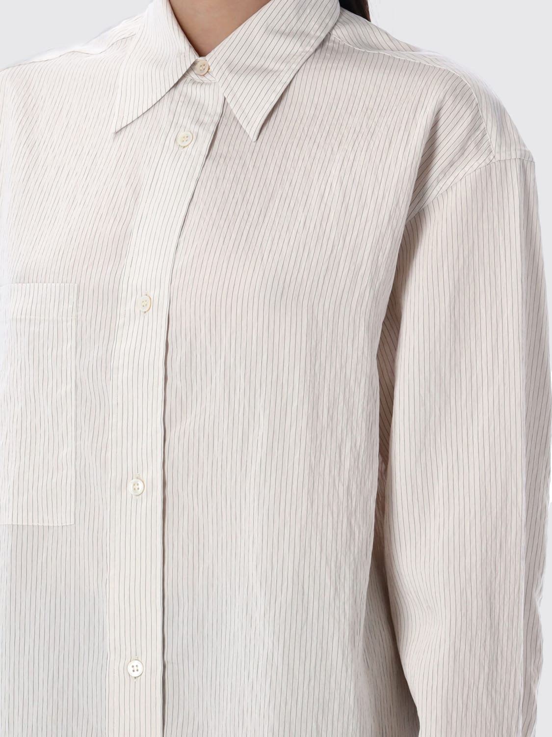 STUDIO NICHOLSON HEMDBLUSE: T-shirt damen Studio Nicholson, Schwarz - Img 3