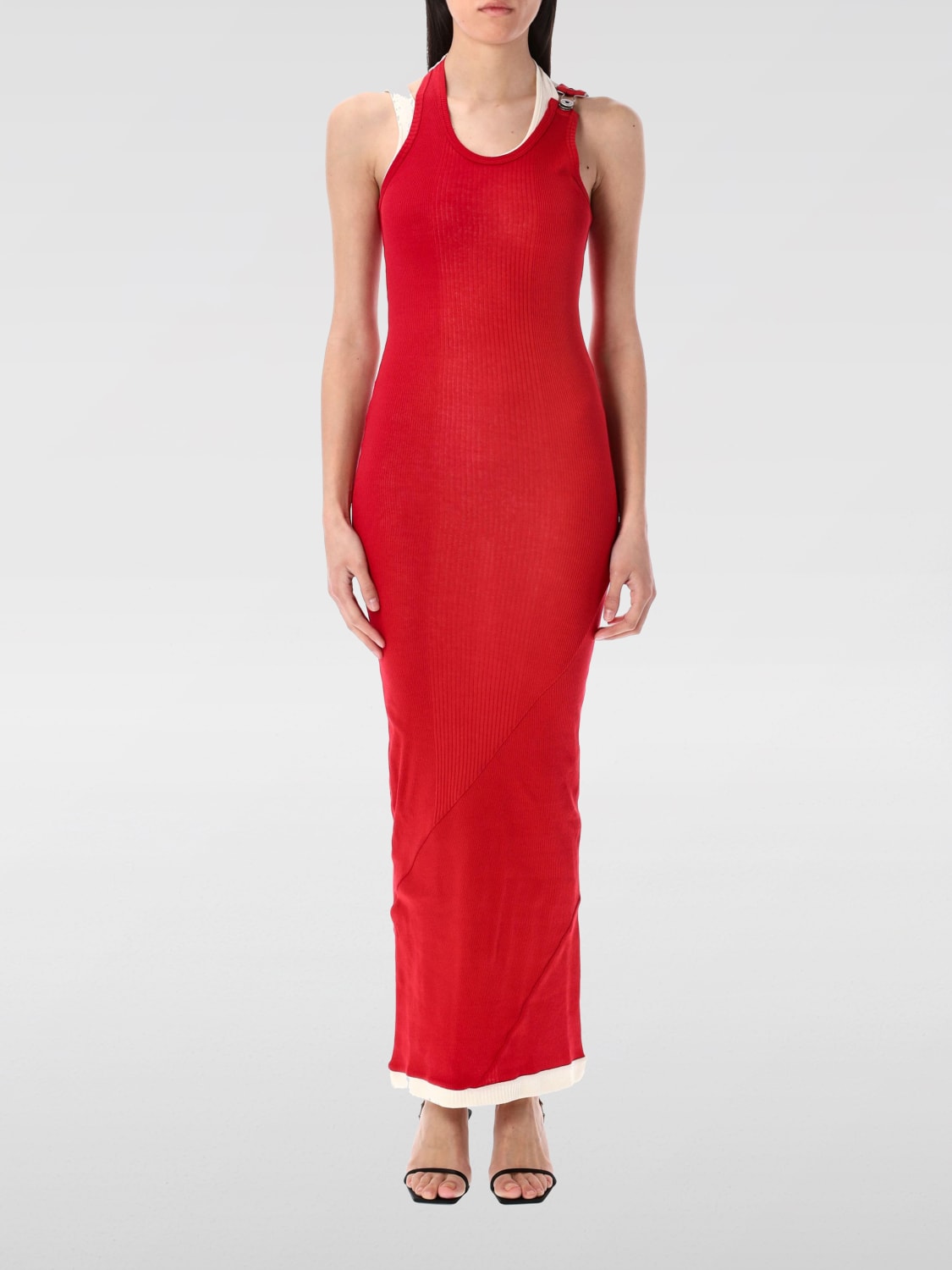 ワンピース JeanPaul GAULTIER DRESS (RO384J092) JEAN PAUL GAULTIER: Dress woman - Red | Jean Paul Gaultier