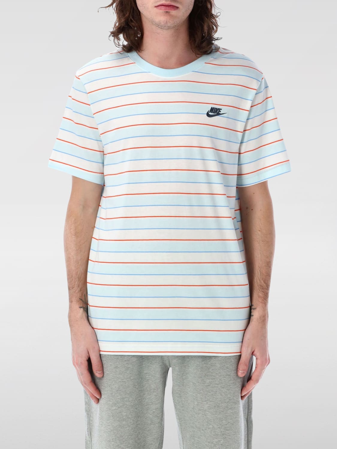 NIKE T-SHIRT: T-shirt men Nike, Gnawed Blue - Img 1