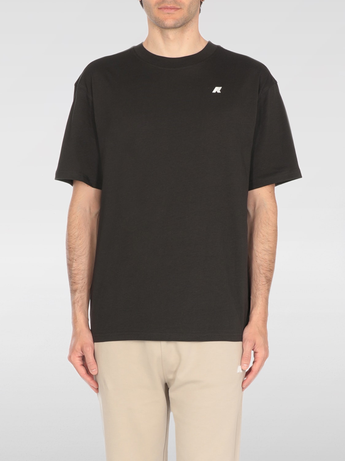Tシャツ・カットソー K-WAY Men T-shirt Black K3136CW USY K-WAY: T-shirt men - Black | K-Way t-shirt K3136CW online at