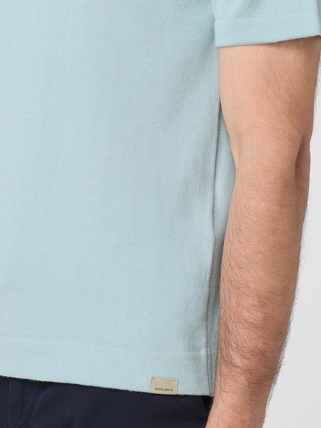 WOOLRICH T-SHIRT: T-shirt in cotone Woolrich, Verde - Img 3