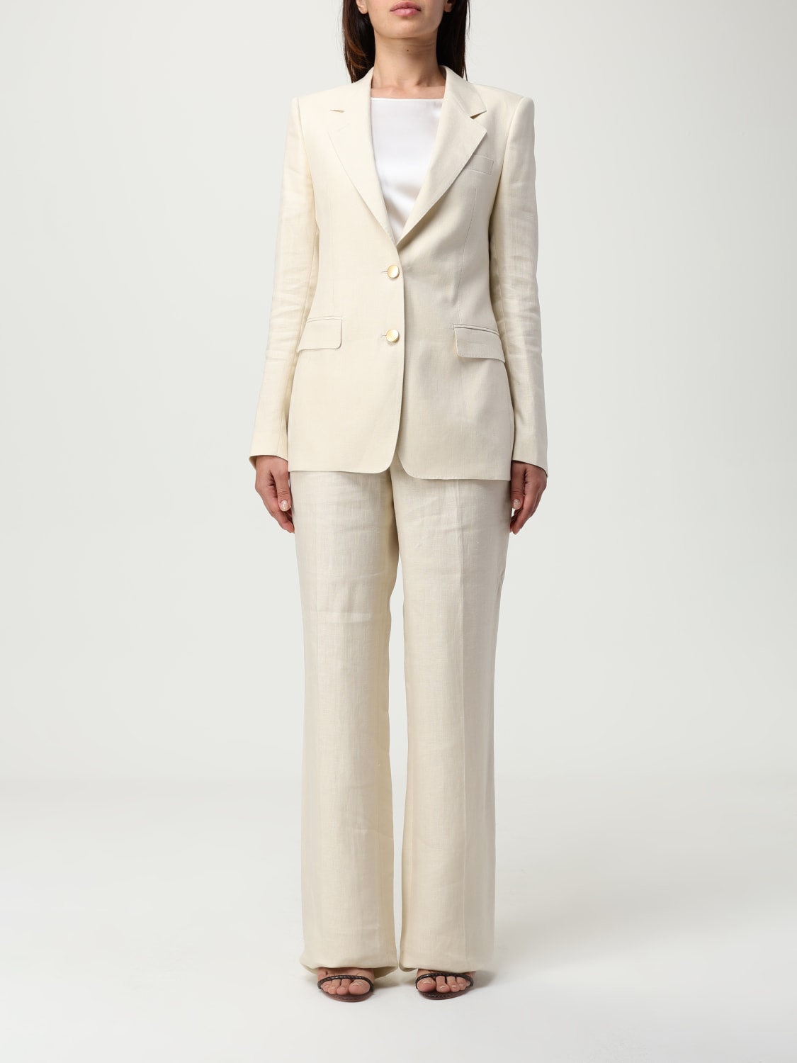 ワンピース TAGLIATORE Woman Dress Beige TPARIGI12BAD340021 EA812 TAGLIATORE: Dress woman - Beige | Tagliatore suit