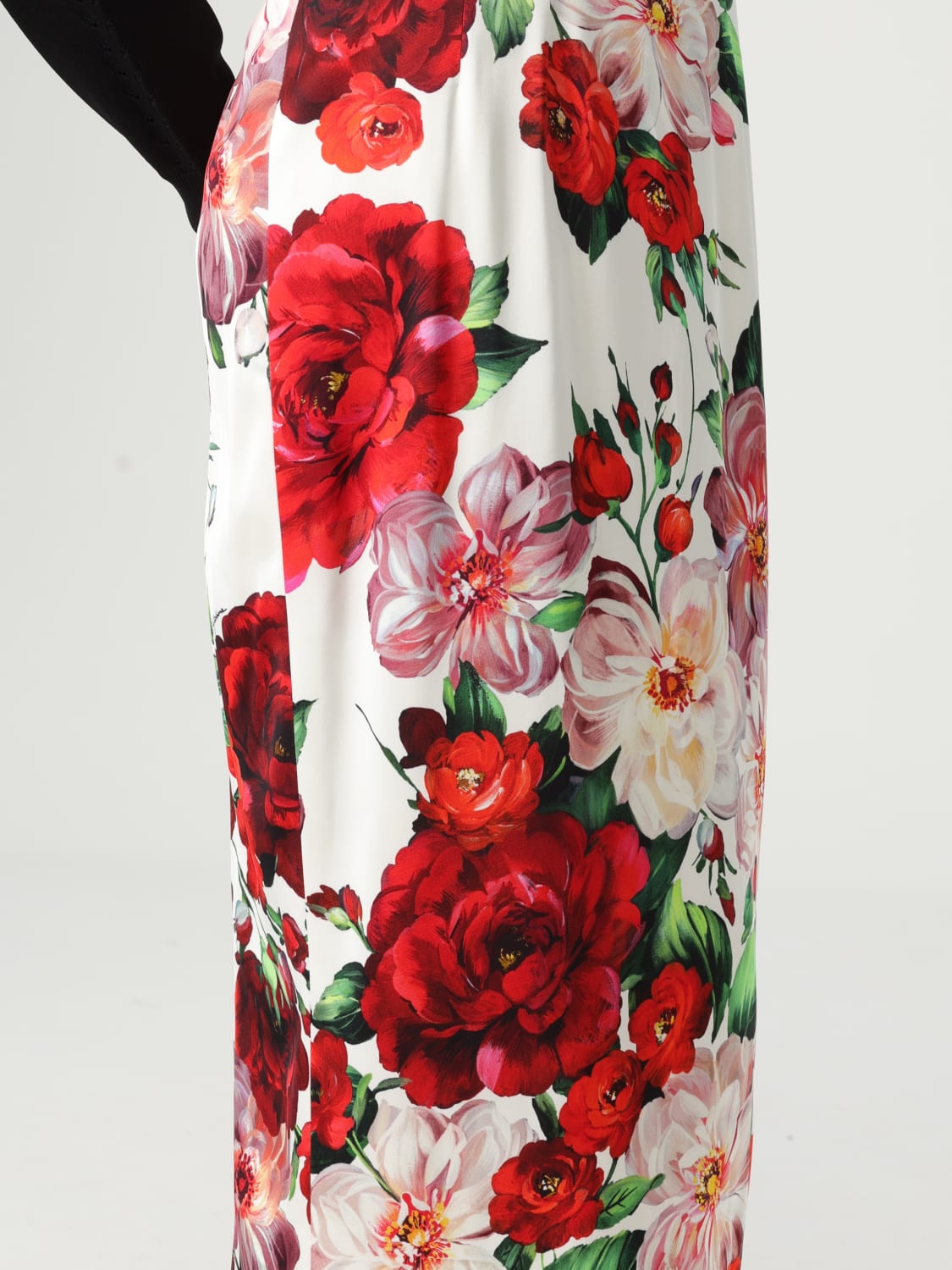 スカート DOLCE & GABBANA Woman Skirt White F4BCATFSIB5 H25PR Dolce & Gabbana Embroidered Maxi Skirt | White | FARFETCH