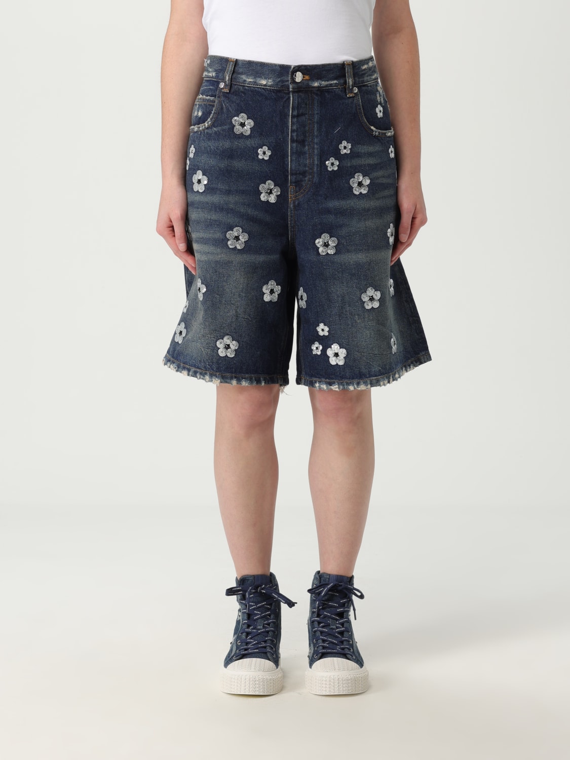 MARC JACOBS SHORTS: Short woman Marc Jacobs, Blue - Img 1