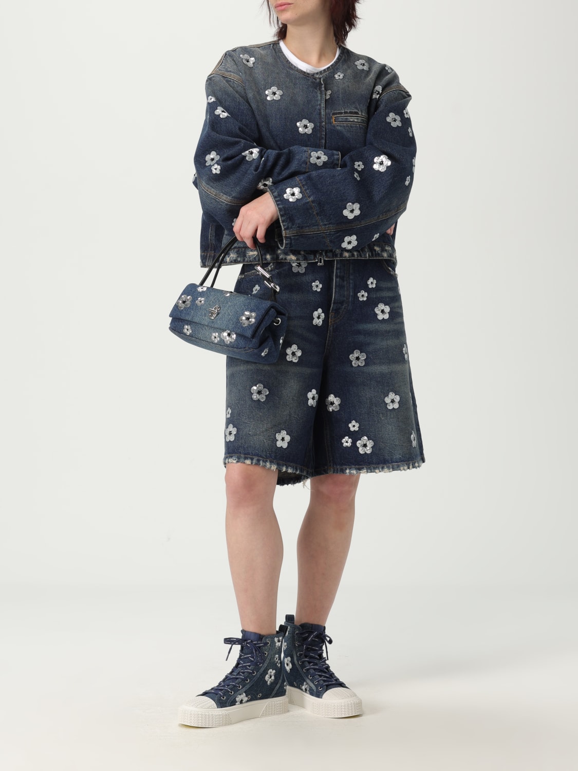 MARC JACOBS SHORTS: Short woman Marc Jacobs, Blue - Img 2