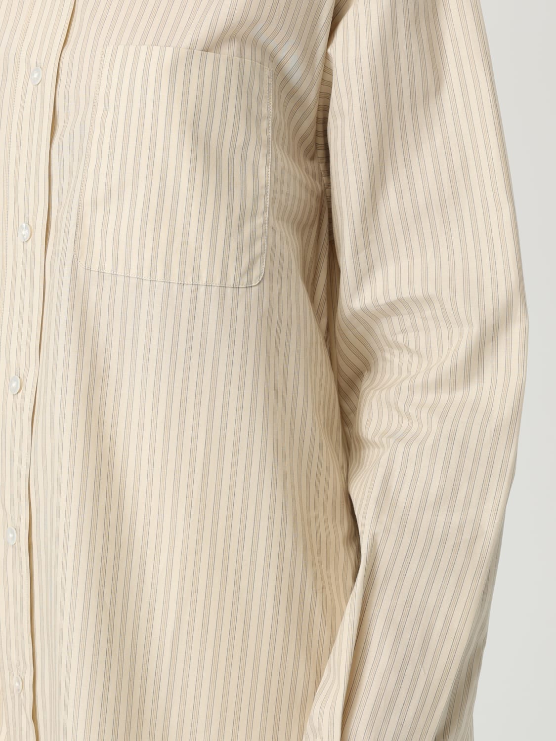 THE ROW CHEMISE: Top femme The Row, Beige - Img 5