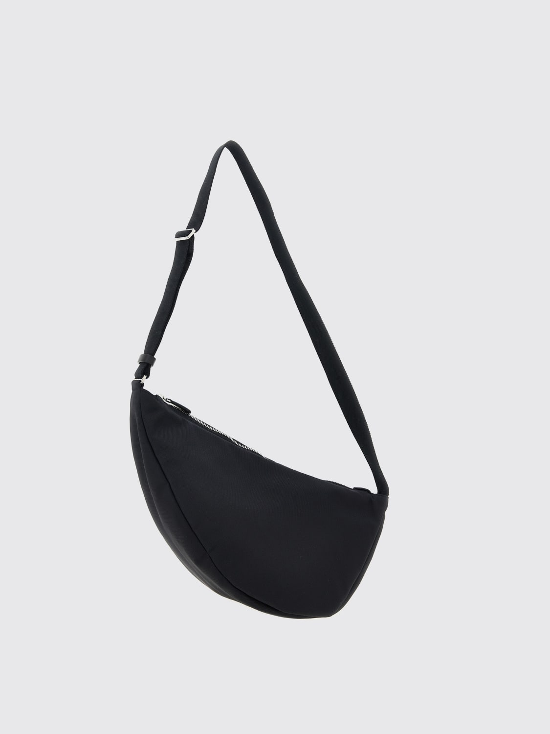 THE ROW BORSA A TRACOLLA: Borsa a spalla Banana The Row, Nero - Img 2