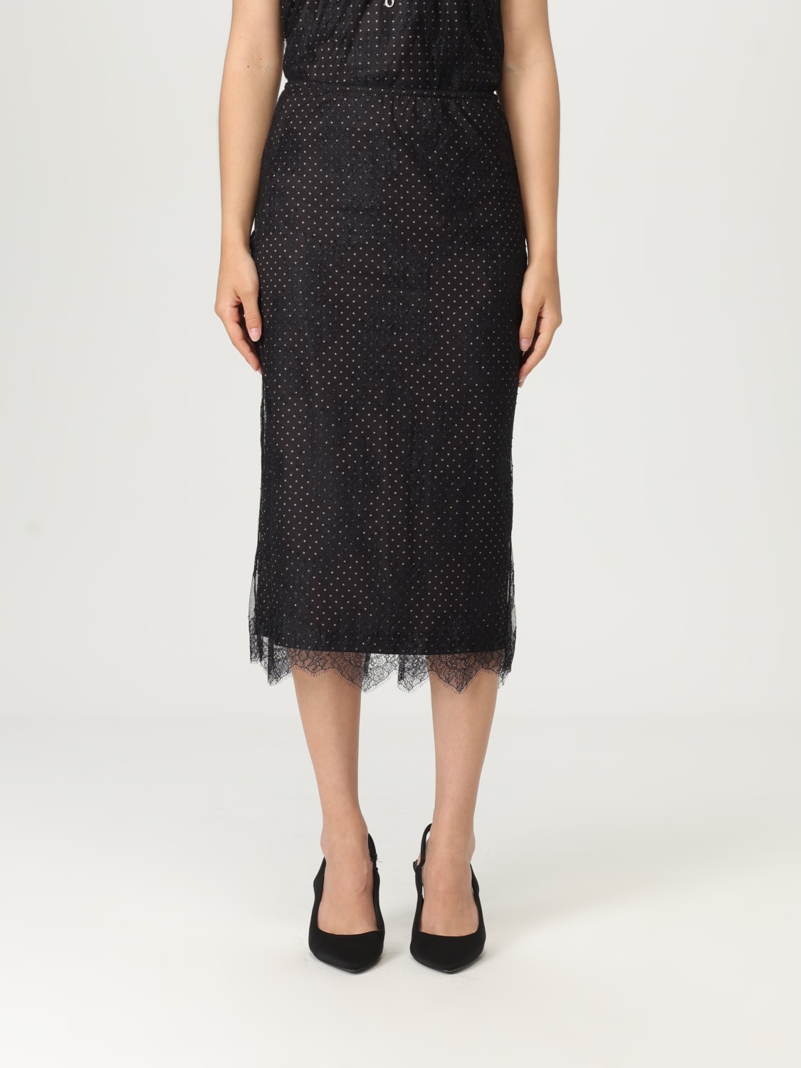 スカート ANIYE BY Women Mid Skirts 185659 01912 Black ANIYE BY: Skirt woman - Black | Aniye by skirt 185659 online