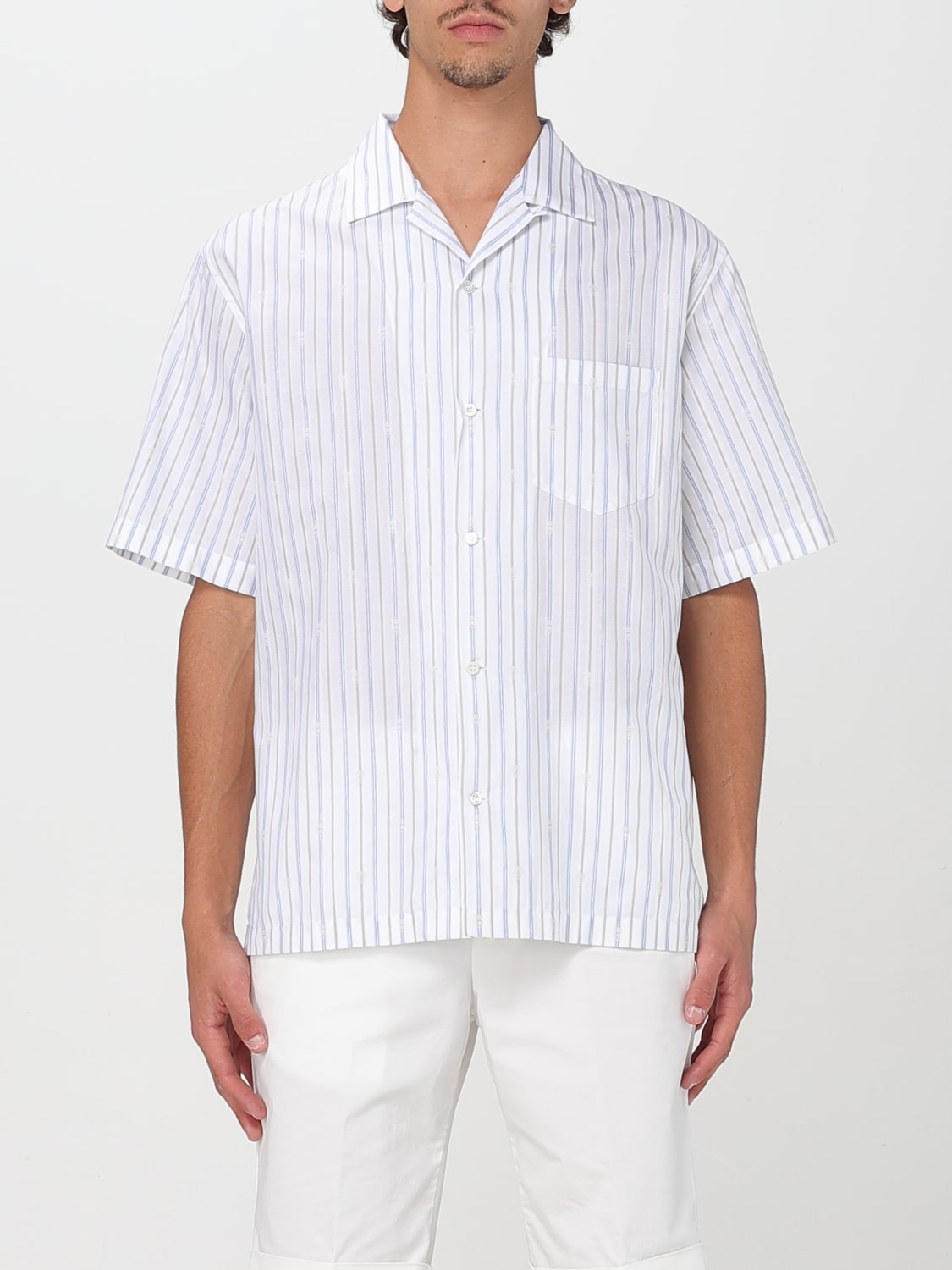 MCQUEEN CAMISA: Camisa hombre McQueen, Blanco - Img 1