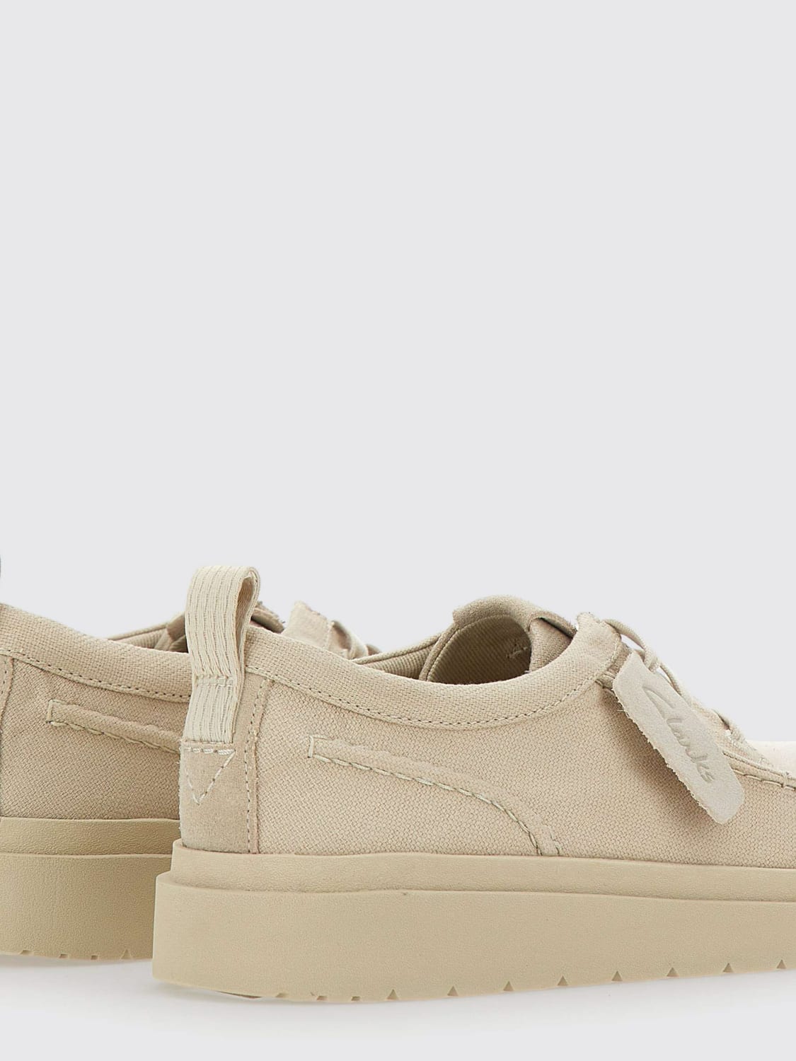 CLARKS BROGUE SHOES: Brogue shoes men Clarks, Beige - Img 4