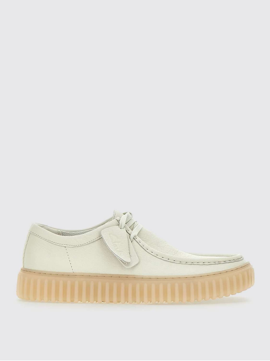 CLARKS BROGUE SHOES: Brogue shoes men Clarks, White - Img 1