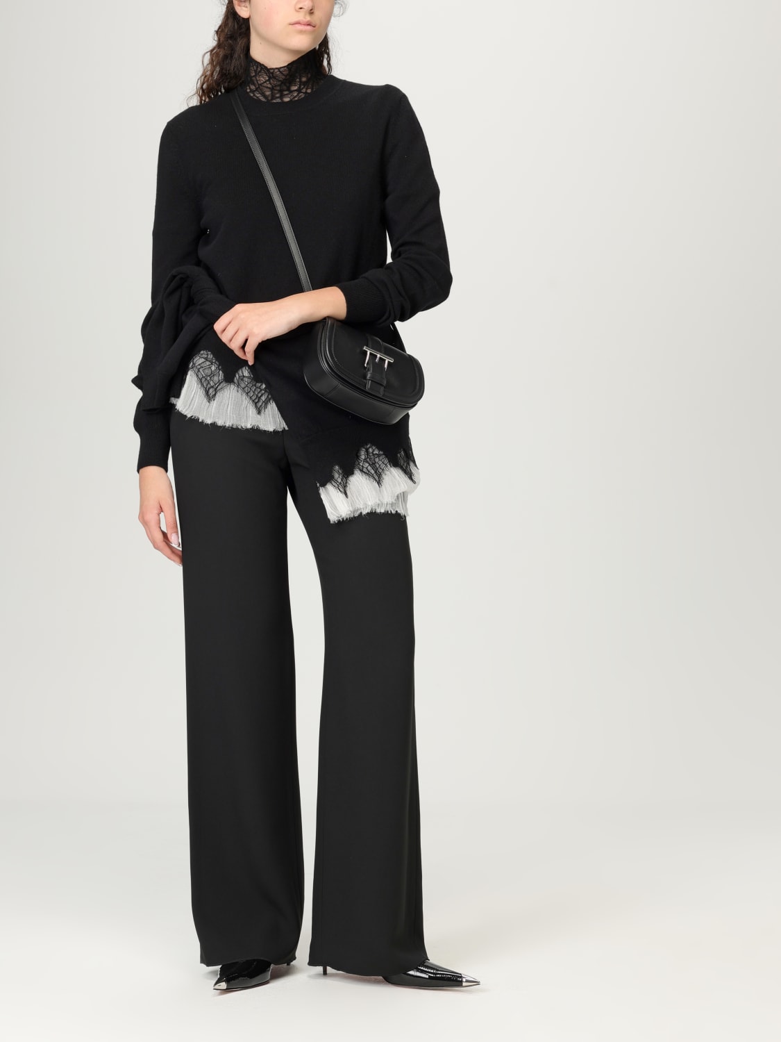 MCQUEEN SWEATER: Sweater woman McQueen, Black - Img 2