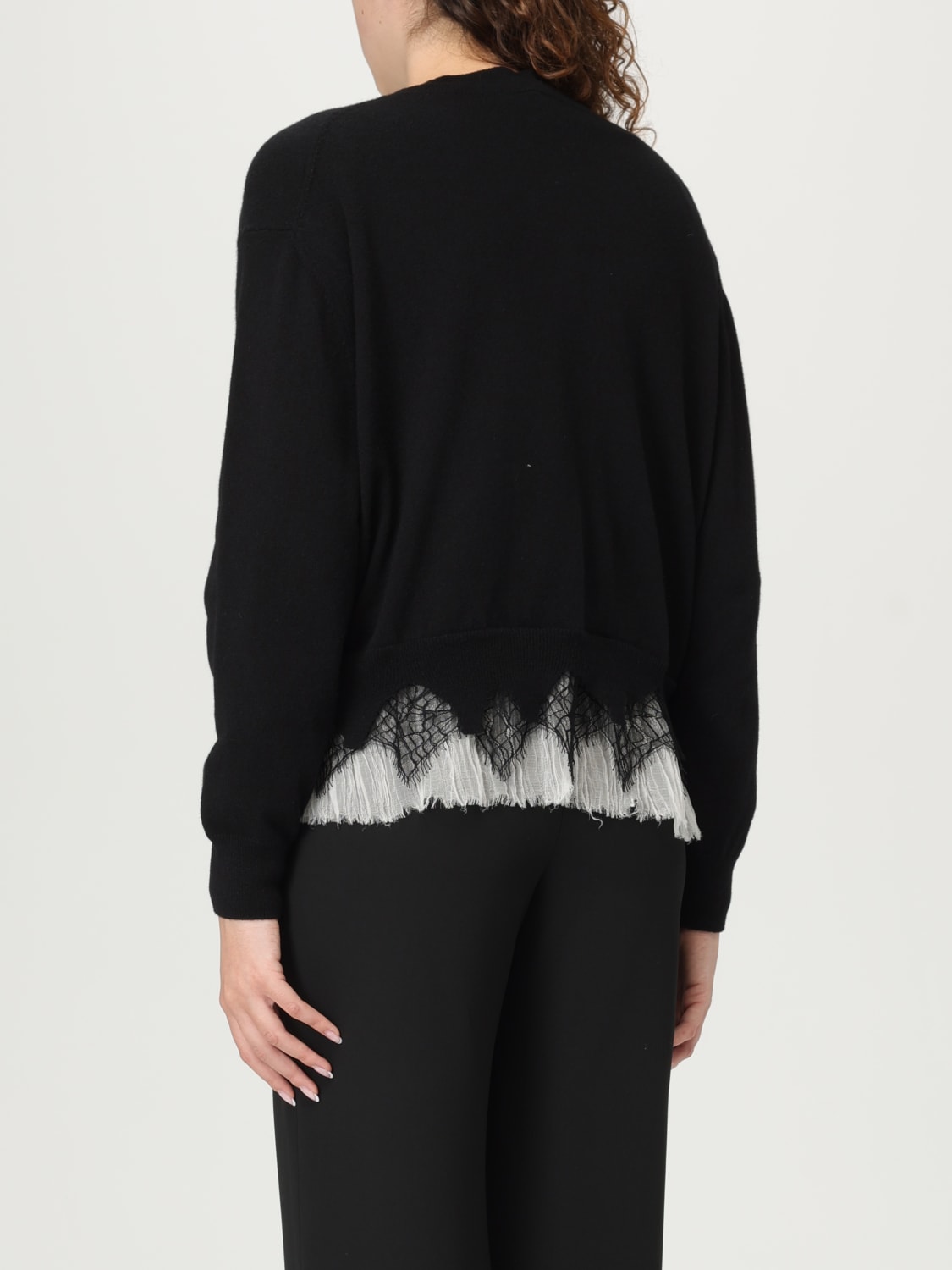 MCQUEEN SWEATER: Sweater woman McQueen, Black - Img 3